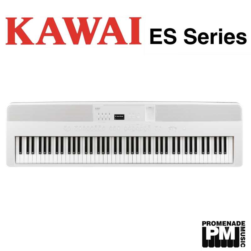 Kawai ES920 Digital Piano, White