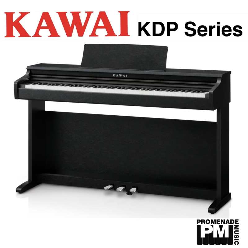 Kawai KDP120SB Digital Piano in Satin Black