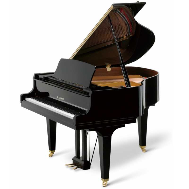 Kawai GL-10 Grand Piano in Ebony Polished Black (The 153cm / 5ft GL10 is Made in Indonesia)