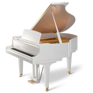 Kawai GL-30 Grand Piano in Polished White (The 166cm /5’5″ GL30 is Made in Japan)