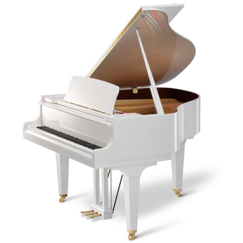 Kawai GL-10 Grand Piano in Polished White (The 153cm / 5ft GL10 is Made in Indonesia)