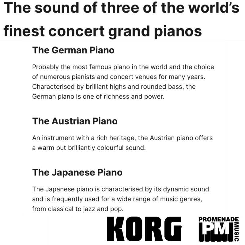 KORG G1 Air BK Digital Piano in Black - Image 3