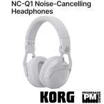 Korg NCQ1 Noise Cancelling Headphones in White