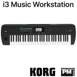 Korg i3 Arranger Keyboard in Black