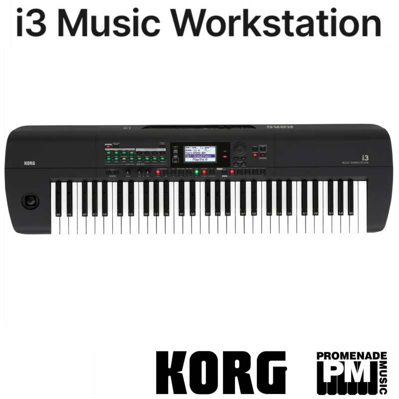 Korg i3 Arranger Keyboard in Black