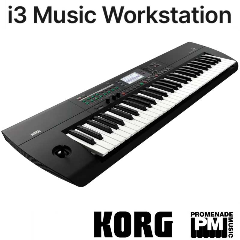 Korg i3 Arranger Keyboard in Black - Image 2