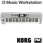 Korg i3 Arranger Keyboard in Silver