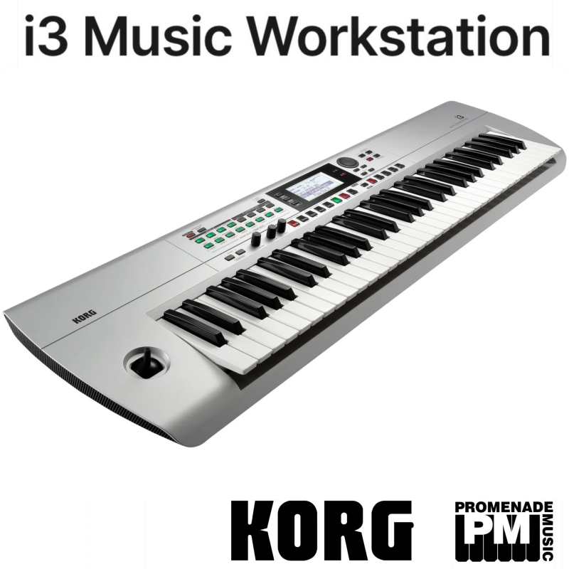 Korg i3 Arranger Keyboard in Silver - Image 2