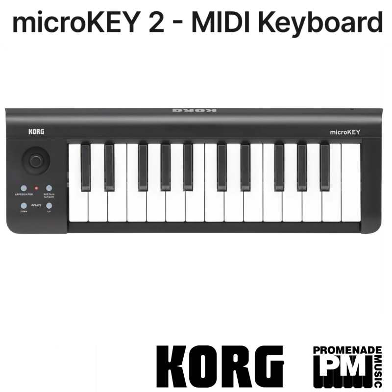 Korg microKEY 2 (25-note MIDI keyboard)