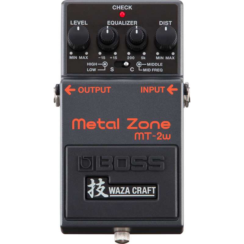 Boss MT2W Metal Zone Waza Craft Pedal (MT-2W)