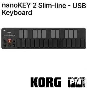 Korg nanoKEY 2 (slim-line USB keyboard)