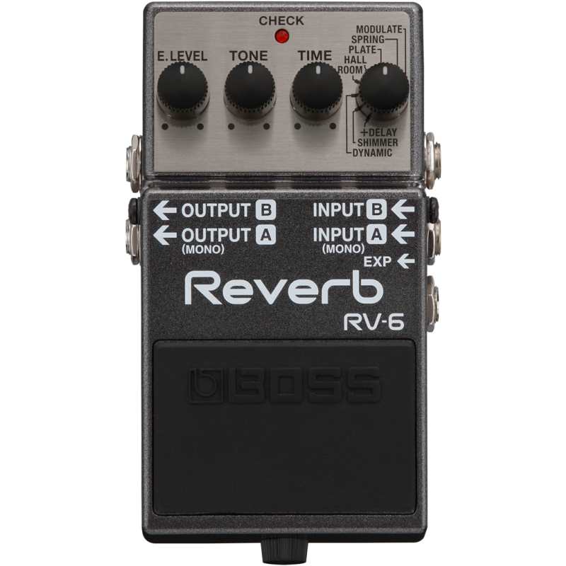 Boss RV-6 Reverb Pedal (RV6)