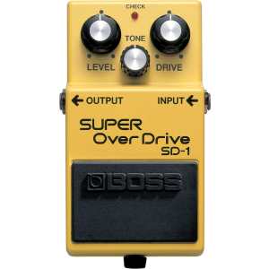 Boss SD-1 Super Overdrive Pedal (SD1)