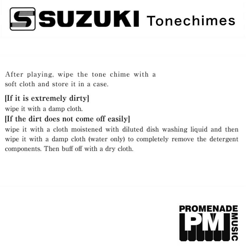 Suzuki HB120A 3rd-octave Chromatic Tonechimes Extension Set with Hardcase to go with Suzuki HB250 ..... 12-notes (in two 1/2-octaves) from f#4 down to c4 and g#6 up to c7 [hb-120a] - Image 15