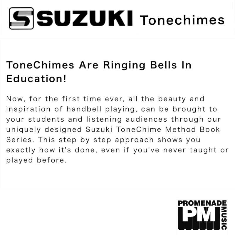 Suzuki HB120A 3rd-octave Chromatic Tonechimes Extension Set with Hardcase to go with Suzuki HB250 ..... 12-notes (in two 1/2-octaves) from f#4 down to c4 and g#6 up to c7 [hb-120a] - Image 13