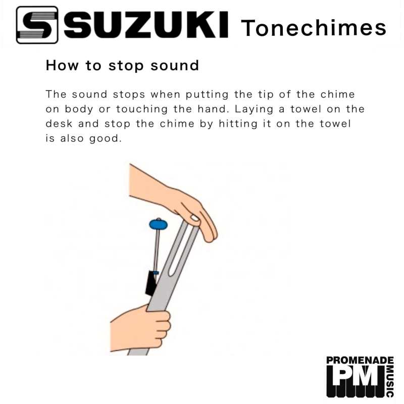 Suzuki HB120A 3rd-octave Chromatic Tonechimes Extension Set with Hardcase to go with Suzuki HB250 ..... 12-notes (in two 1/2-octaves) from f#4 down to c4 and g#6 up to c7 [hb-120a] - Image 8