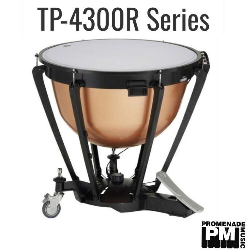 Yamaha TP-4323R 23" Aluminium Timpani ..... with pedal balance spring system, tuning key, yamaha remo renaissance head, and head protector (tp4300r series tp4323r) - Image 2