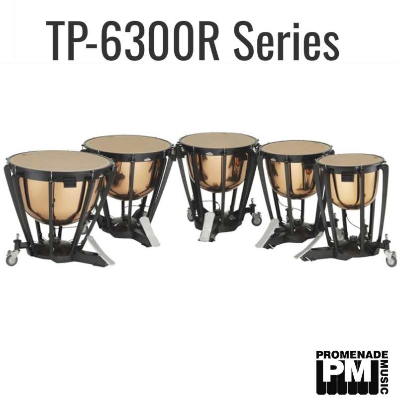 Yamaha TP-6323R 23" Smooth Copper Timpani ….. with pedal balance spring system, tuning key, yamaha remo renaissance head, and head protector (tp6300r series tp6323r) - Image 4