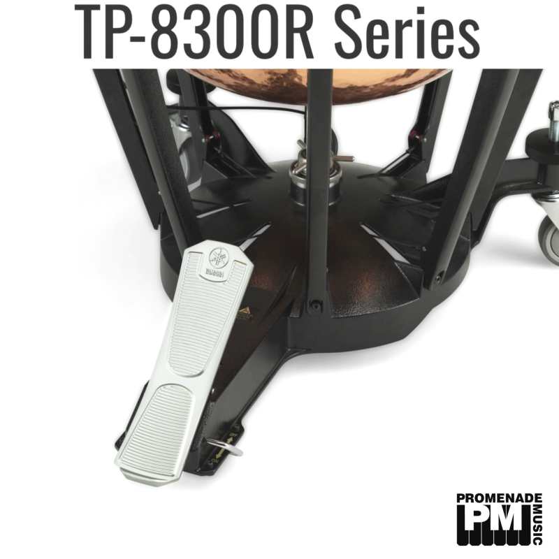 Yamaha TP-8327R 27" Symphonic Cambered Hammered Copper Timpani ….. with pedal balance spring system, tuning key, yamaha remo renaissance head, and head protector (tp8300r series tp8327r) - Image 2