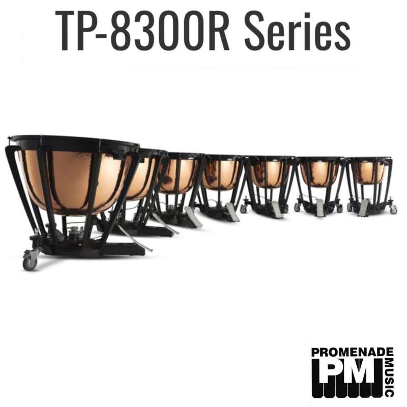 Yamaha TP-8327R 27" Symphonic Cambered Hammered Copper Timpani ….. with pedal balance spring system, tuning key, yamaha remo renaissance head, and head protector (tp8300r series tp8327r) - Image 4