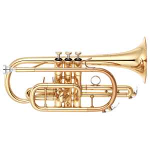 Yamaha YCR-6335II Bb Cornet in Gold Lacquer Finish with Case & Mouthpiece [professional model YCR6335 mk2 is successor of YCR6335]