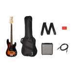 Squier Affinity Series Precision Bass PJ Pack in Sunburst