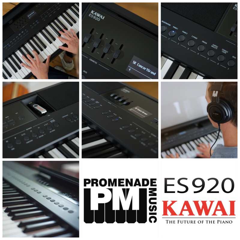 Kawai ES920 Digital Piano in Black with Speakers (ES-920) - Image 2