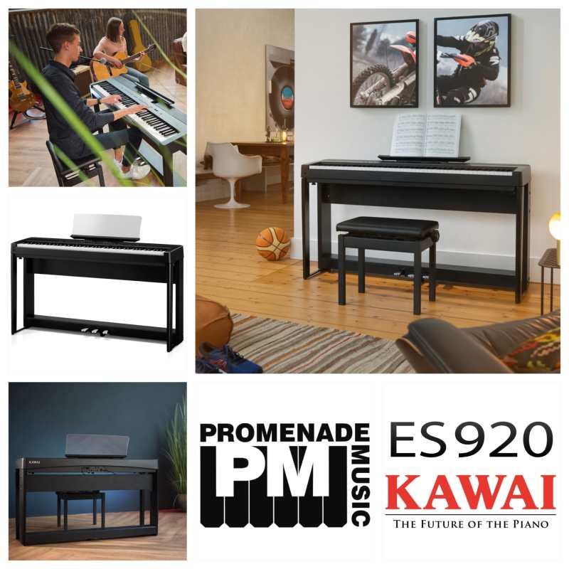 Kawai ES920 Digital Piano in Black with Speakers (ES-920) - Image 5
