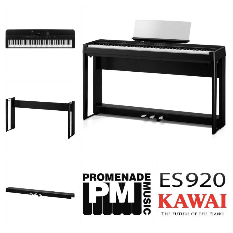 Kawai ES920 Digital Piano in Black with Speakers (ES-920) - Image 7