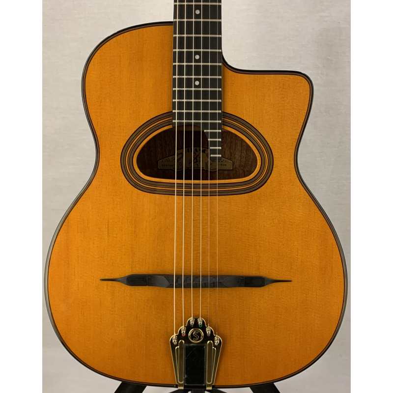 Gitane D500 Maccaferri Style Guitar, D Hole with Case (GR52066)