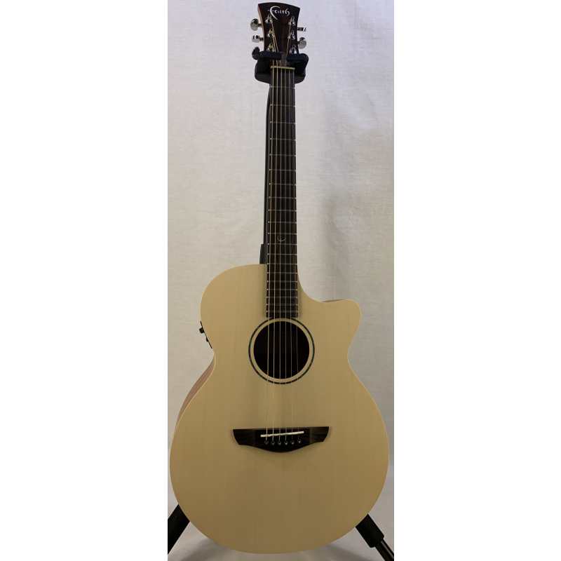 Faith FKV Naked Venus Electro Acoustic Guitar in Natural Satin - Image 2