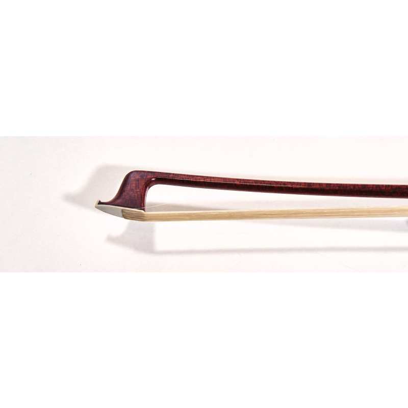 Shindo 600 Series 4/4 Size Carbon with Pernambuco Vaneer Violin Bow with Round Stick and Foam Bow Case (VL.600.CP.R.44) - Image 5