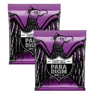 2 Sets of Ernie Ball 2020 Power Slinky Paradigm Electric Guitar Strings 11-48