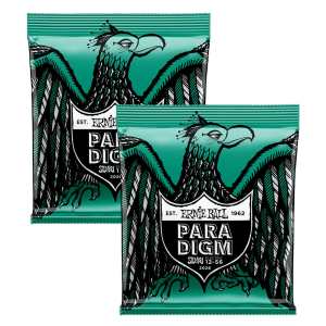 2 Sets of Ernie Ball 2026 Not Even Slinky Paradigm Electric Guitar Strings 11-48