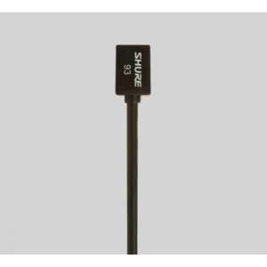Shure WL93 Black Miniature Lavalier Microphone