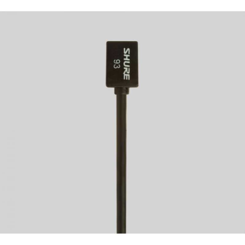 Shure WL93 Black Miniature Lavalier Microphone