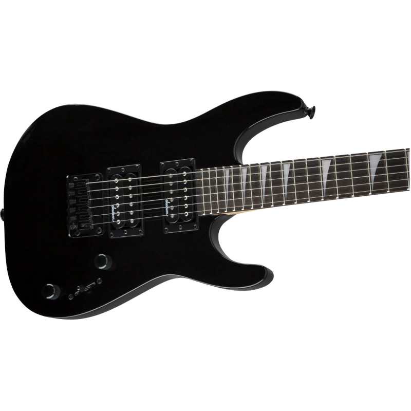 Jackson JS1X JS Series Dinky Minion Electric Guitar with Amaranth Fingerboard in Gloss Black Finish (2912223503) - Image 2