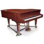 Piano Accessories - A Frame With Brakes For Grand Pianos Up To 5'4" (PMG811B)