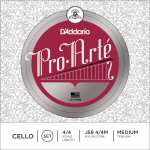 Full Set - 4/4 Size D'Addario Pro-Arte Medium Tension Cello Strings (J59 4/4M)