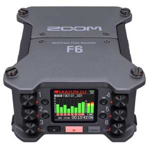 Zoom F6 Multitrack Field Recorder