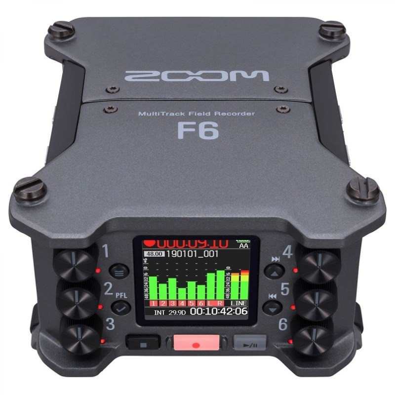 Zoom F6 Multitrack Field Recorder