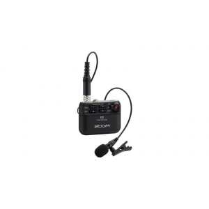 Zoom F2 Field Recorder and Lavalier Mic
