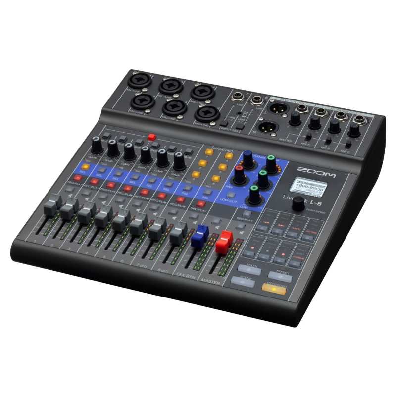 Zoom Livetrak L8 Portable Recording Studio, Interface and Mixer - Image 5