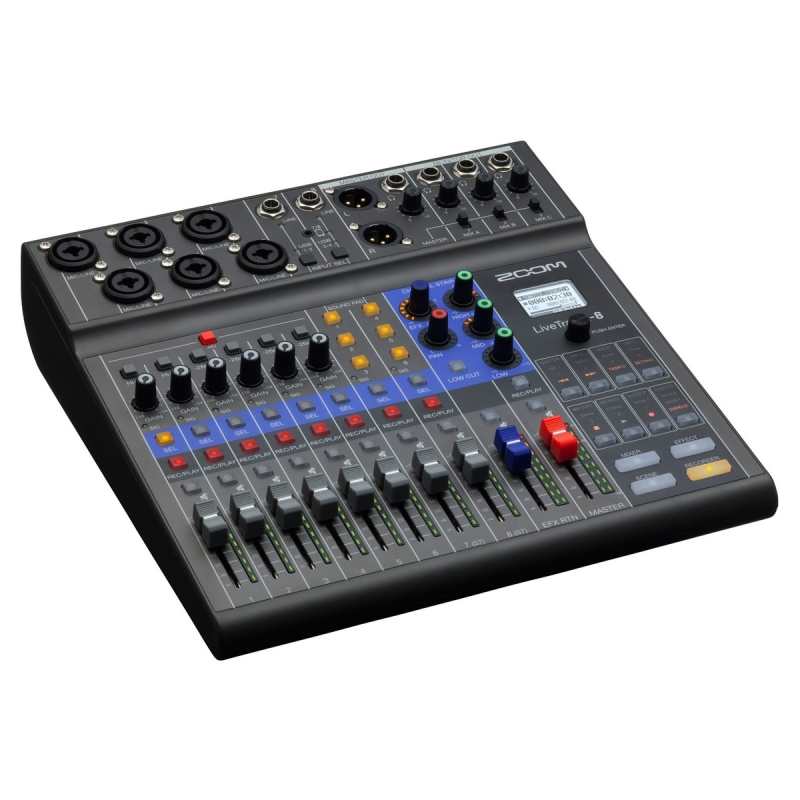 Zoom Livetrak L8 Portable Recording Studio, Interface and Mixer - Image 3