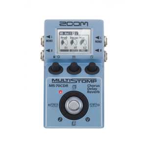Zoom MS70CDR MultiStomp Multi-Effects Pedal (MS-70CDR)