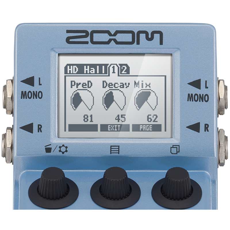 Zoom MS70CDR MultiStomp Multi-Effects Pedal (MS-70CDR) - Image 2