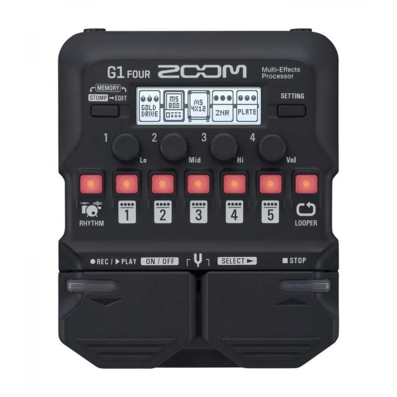 Zoom G1 Four Multi-Effects Pedal