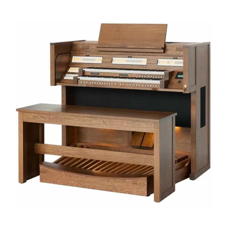 Content Cantate 246R Organ, 30 Note Radiating Concave Pedalboard & Bench - Image 5