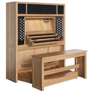 Content Mondri 354 Organ, 30 Note Radiating Concave Pedalboard & Bench