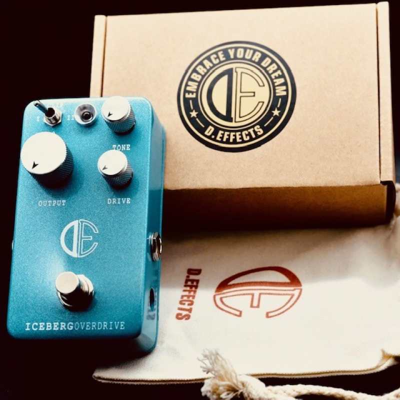 D.Effects DE01 Iceberg Overdrive Effects Pedal - Image 3